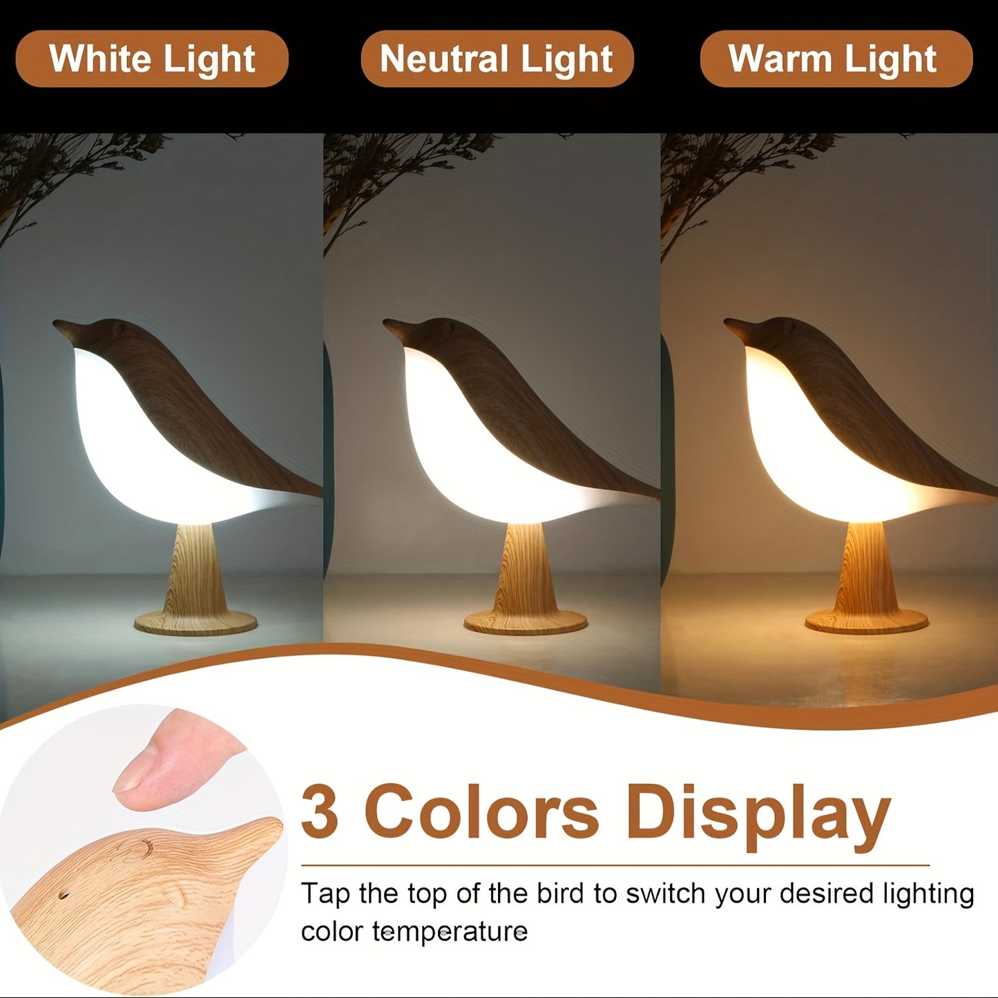 Dimmable Table Lamp with Touch Control