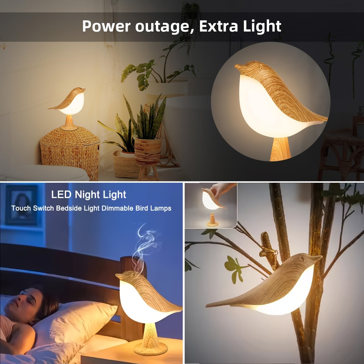 Dimmable Table Lamp with Touch Control