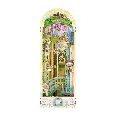 3D Wooden Puzzle DIY Book Nook Kit โ Enchanted Garden Edition