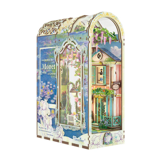 3D Wooden Puzzle DIY Book Nook Kit – Enchanted Garden Edition